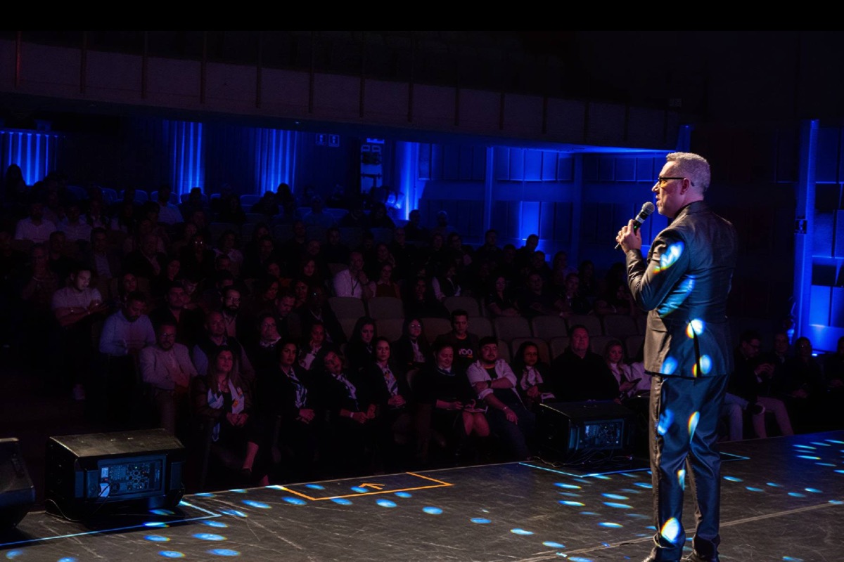 Fernando Bloom no palco